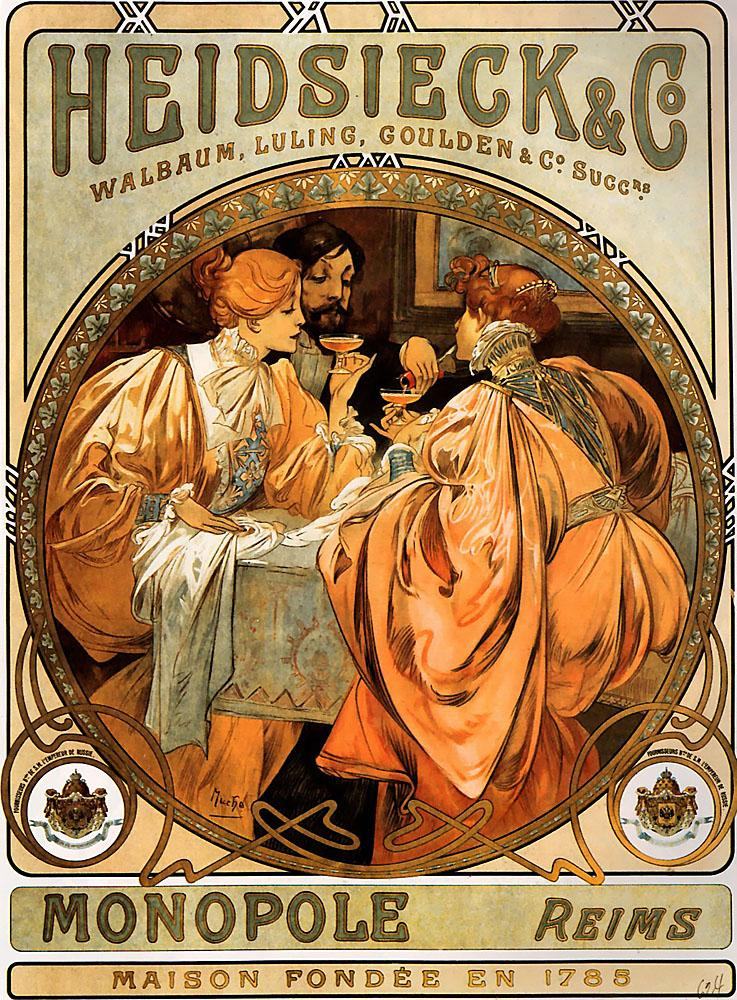 Alphonse Maria Mucha Canvas Paintings page 2